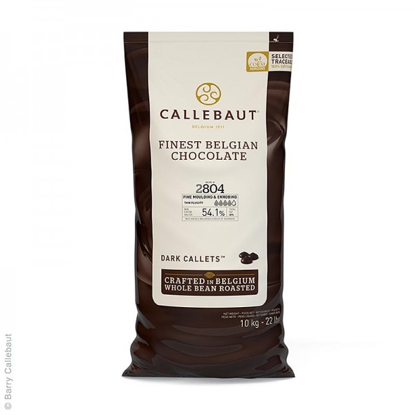 Callebaut - Zartbitterschokolade Callets dünnfließend 54% Kakao