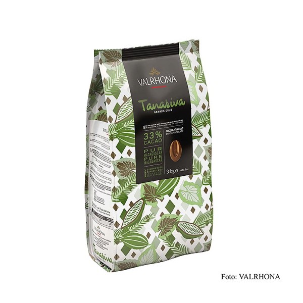 Valrhona - Tanariva Grand Cru Vollmilch Couverture Callets.33% Kakao Madagaskar