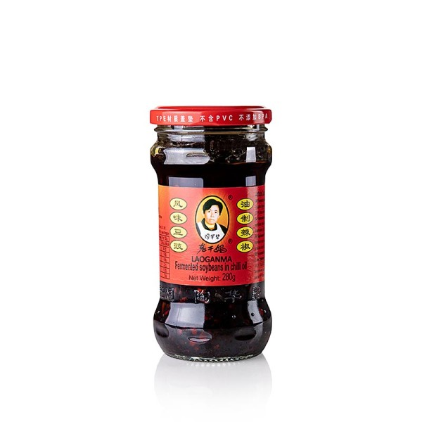 Lao Gan Ma - Chiliöl mit fermentierter Sojabohne Lao Gan Ma