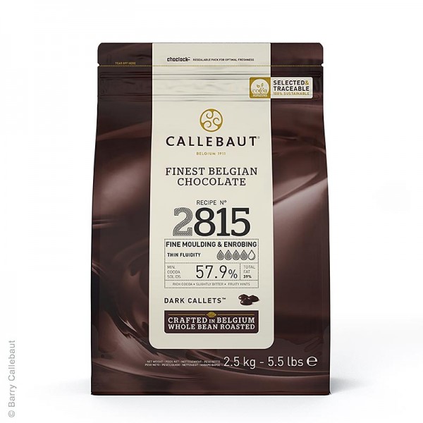 Callebaut - Zartbitterschokolade Excellent Callets 57.9% Kakao