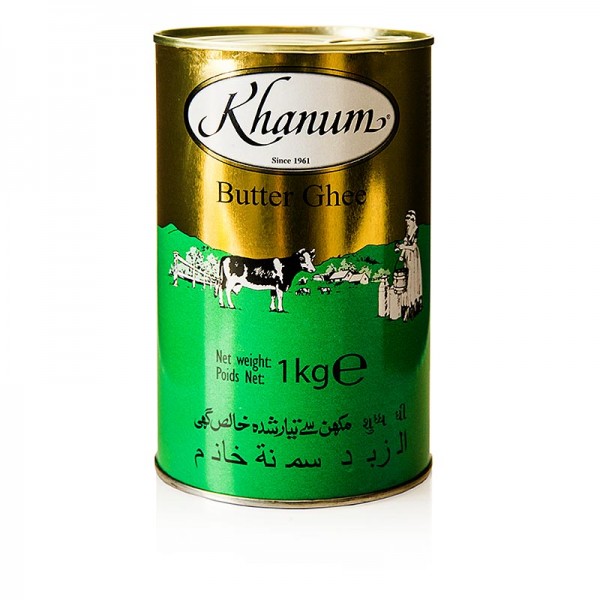Khanum - Butter Ghee - geklärte Butter 99.8% Fett