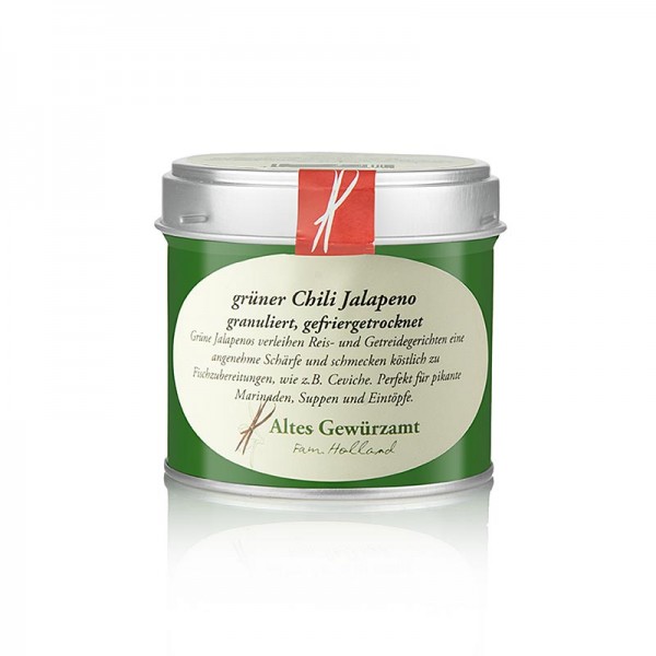 Altes Gewürzamt - Chili Jalapeno grün gefriergetrocknet Altes Gewürzamt