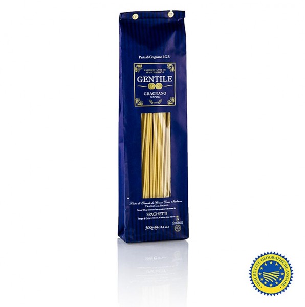 Pastificio Gentile Gragnano - Pastificio Gentile Gragnano IGP/g.g.A. - Spaghetti ø 2.2mm bronzegezogen