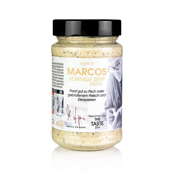 Marco Zingone - Marco Zingone´s Körnige Senf Sauce