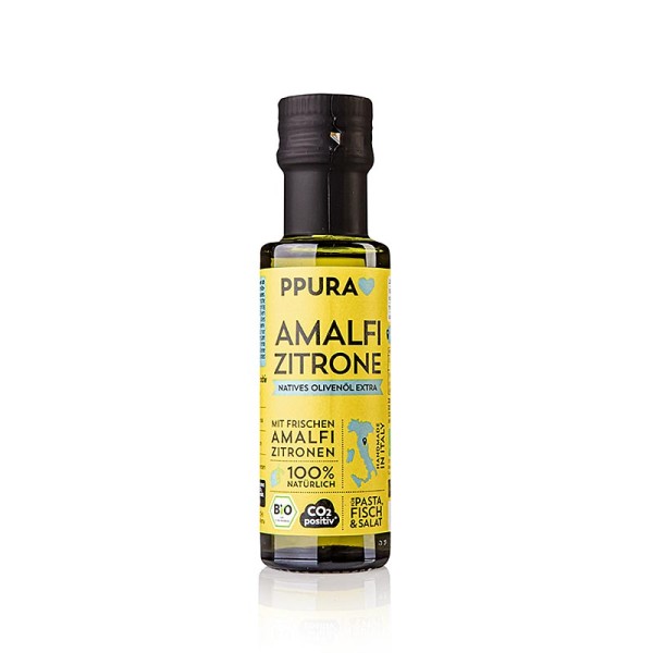 Ppura - Natives Olivenöl Extra Ppura mit frischem Amalfi Zitronensaft BIO