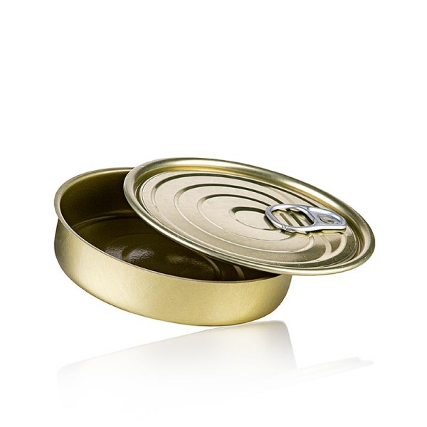 Deli-Vinos Kitchen Accessories - Dose mit Deckel zum Füllen rund ø120x22mm 120ml Alu säurebeständig