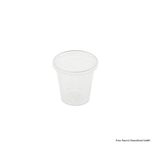 Naturesse - Einweg Naturesse Schnapsglas PLA klar 30ml ø 4.6cm