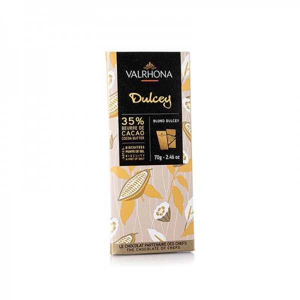 Valrhona - Dulcey - Blonde Schokolade 32% Kakao