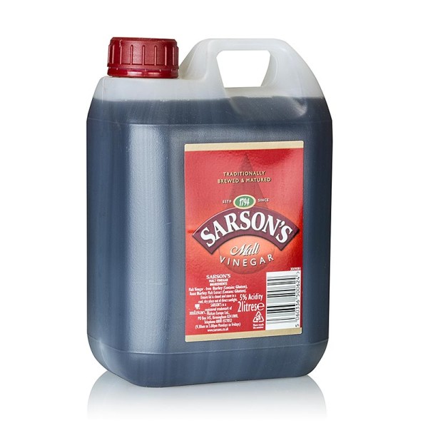 Sarson's Vinegar - Malz-Essig 5% Säure 2 L Sarsons