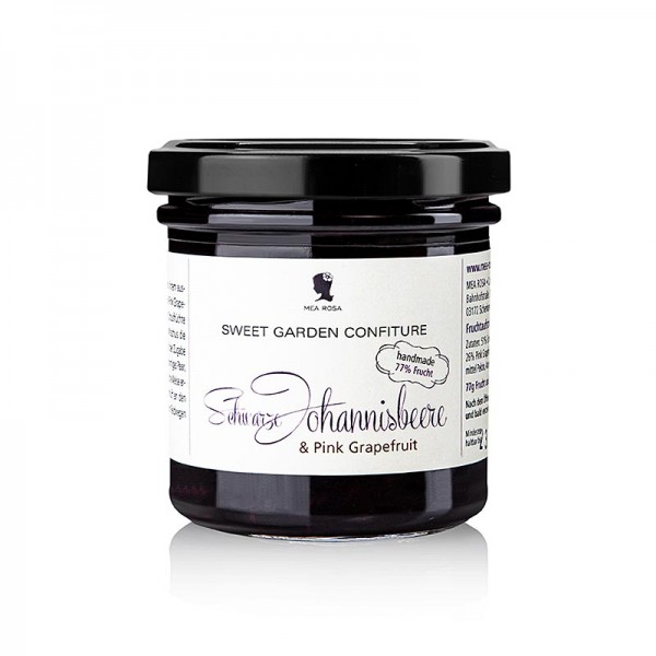 Sweet Garden Confiture - Sweet Garden Confiture - Johannisbeere Grapefruit Fruchtaufstrich Mea Rosa