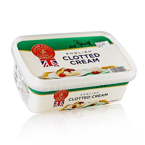 Coombe Castle - Englische Clotted Cream feste Rahm-Creme 55% Fett