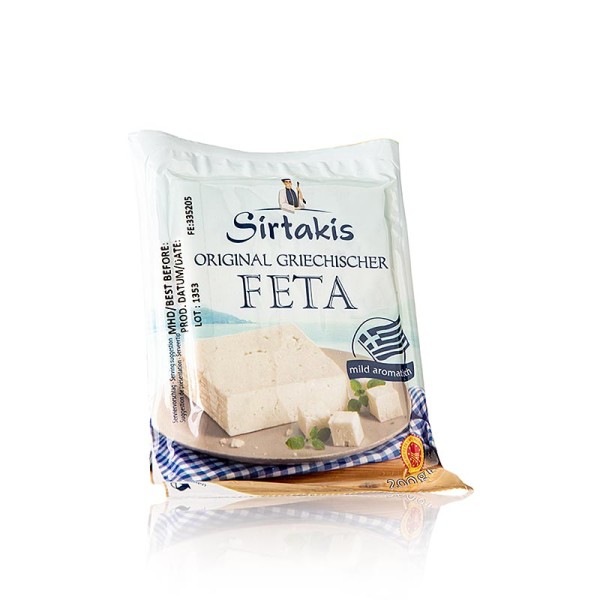 Sirtakis - Griechischer Feta Käse g.U. Schafkäse Sirtakis