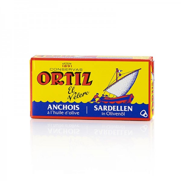 Ortiz - Sardellenfilets (Anchovis) in Olivenöl Ortiz