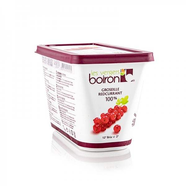 Boiron - Boiron Rote Johannisbeere Püree 100% TK