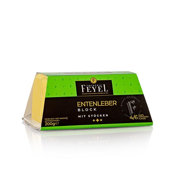 Feyel - Entenstopfleberblock Foie Gras Trapezschale Feyel