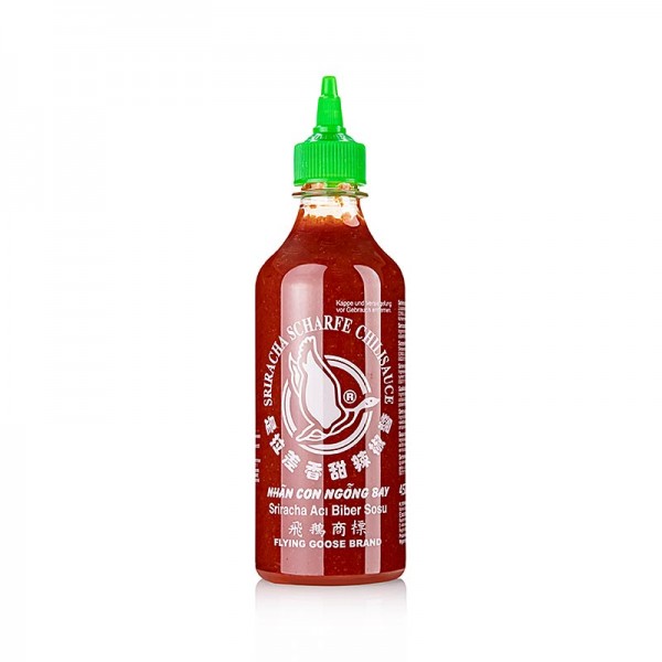 Flying Goose - Chili-Sauce - Sriracha scharf Squeeze Flasche Flying Goose