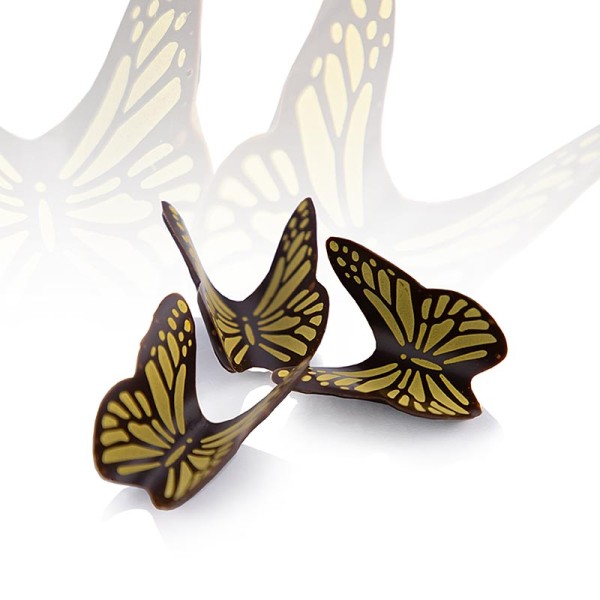Dobla - Schokoaufleger Butterfly(Schmetterling) dunkel Dobla (77568)