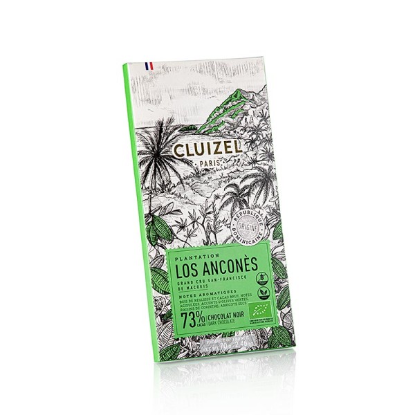 Michel Cluizel - Plantagenschokoladentafel Los Ancones 73% Bitter Michel Cluizel BIO