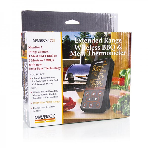 Maverick - Digital Thermometer Set Wireless BBQ & Meat XR-40 (Funk) Maverick