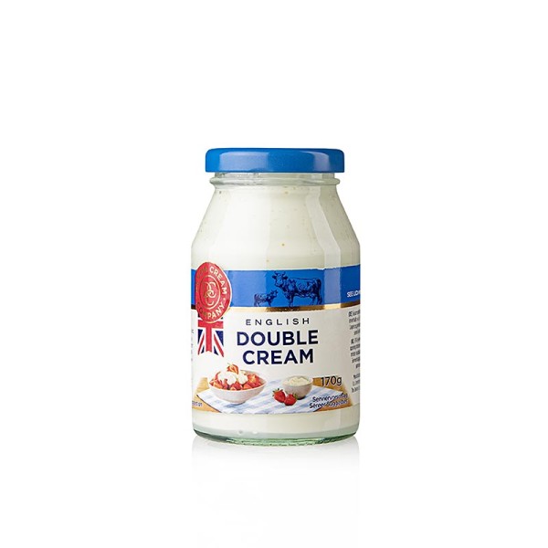 The Devon Cream Company - Englische Double Devon Cream feste Creme 48% Fett