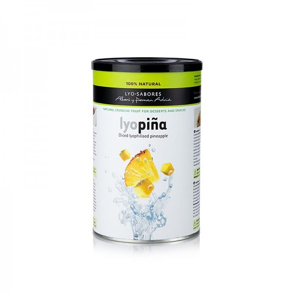 Lyo-Sabores - Lyo-Sabores gefriergetrocknete Ananas-Würfel 6-9mm