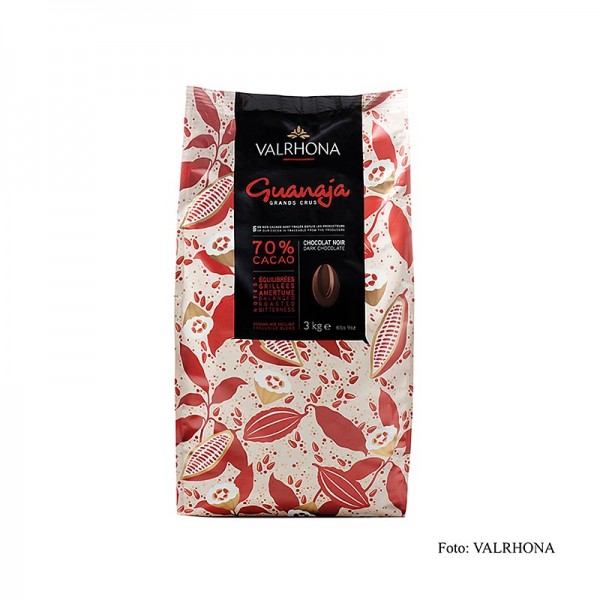Valrhona - Guanaja Grand Cru dunkle Couverture Callets 70% Kakao