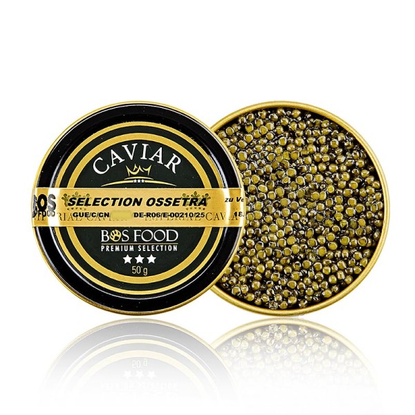 Selection Osietra - Selection Kaviar - Ossetra / Osietra (güldenstaedtii) STÖRKAVIAR (o.K.)