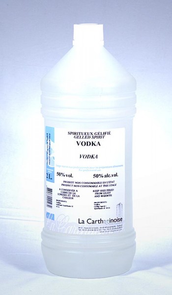 Deli-Vinos Patisserie - Vodka 50% vol. Gel für Patisserie & Eisherstellung