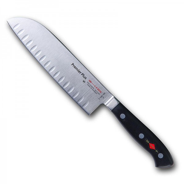 Dick-Messer - Serie Premier Plus Santoku Messer mit Kullenschliff 18cm DICK