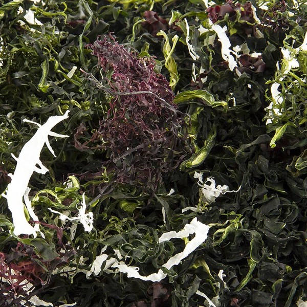 Deli-Vinos Asia - Kaiso Dried Seaweed Mix Seetang getrocknet 6 Algensorten für Kaiso Salat