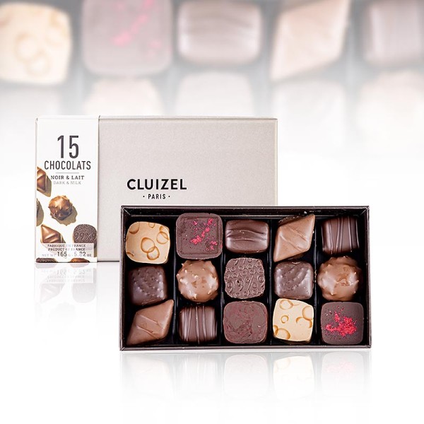 Michel Cluizel - Coffret N.15 - Pralinenmischung mit 15 Stück Michel Cluizel