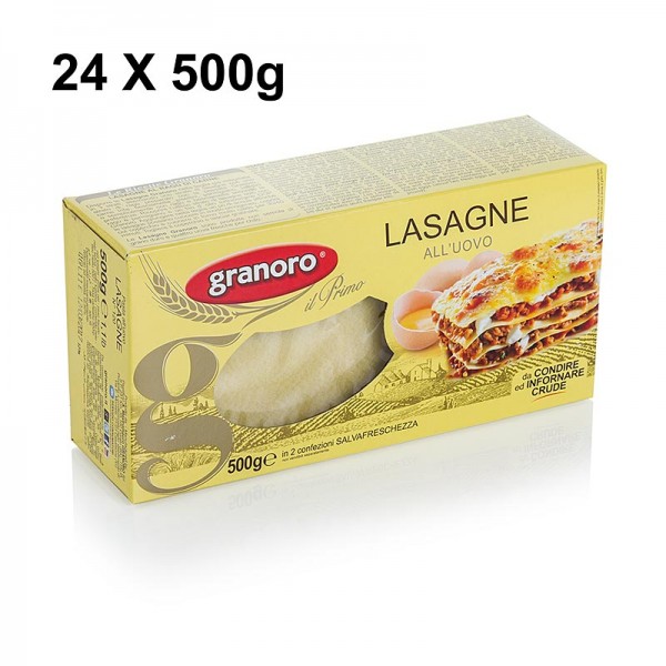 Granoro - Granoro Lasagne mit Ei 82 x 60 x 1mm No.120