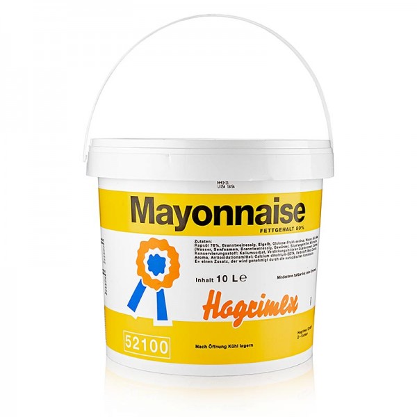 Hogrimex - Mayonnaise 80% 10kg Hogrimex