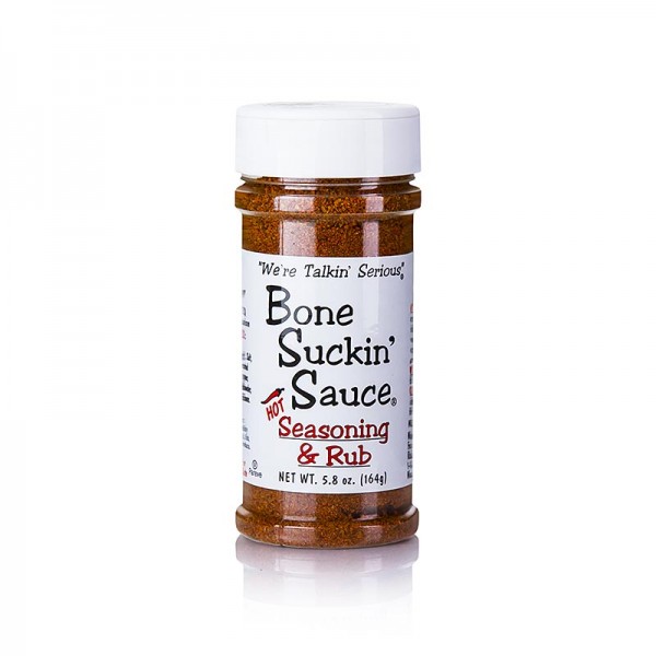 Bone Suckin' - Bone Suckin´ Hot Seasoning & Rub´ BBQ Gewürzzubereitung scharf Ford´s Food