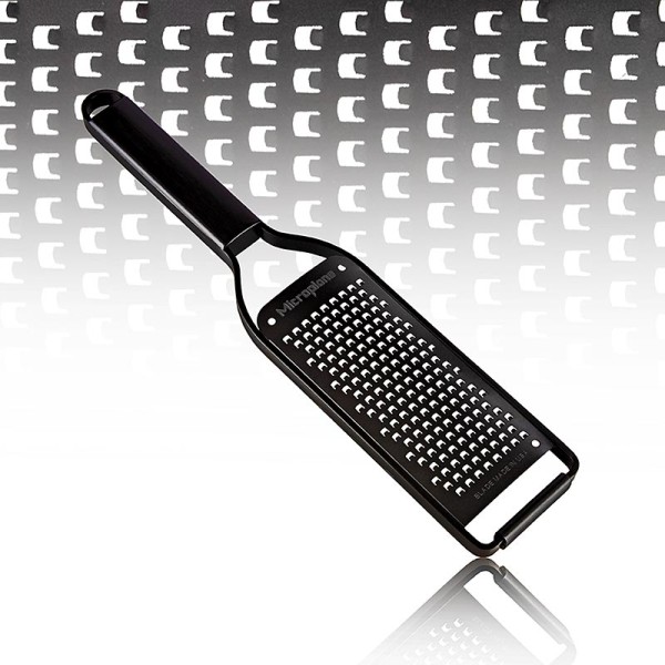 Microplane - Reibe Microplane Black Sheep Coarse Grater schwarzer Edelstahl (43000)