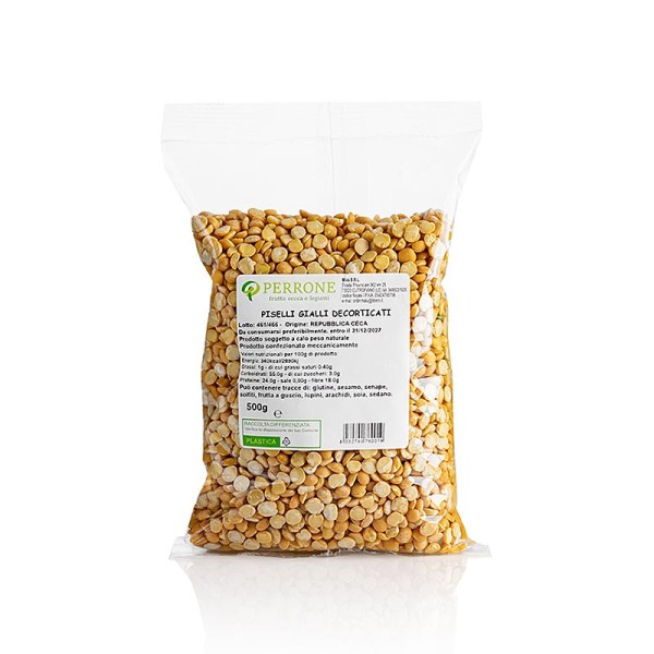 Perrone - Gelbe Erbsen halbiert getrocknet Perrone