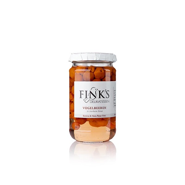 Fink's Echte Delikatessen - Wilde Vogelbeeren in Sirup