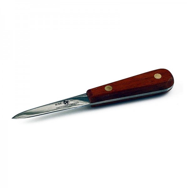 Deli-Vinos Kitchen Accessories - Austern-Messer mit Holzgriff schmale Klinge