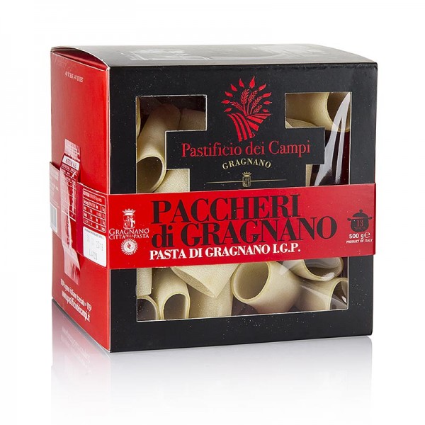 Pastificio dei Campi - Pastificio dei Campi - No.55 Paccheri Pasta di Gragnano IGP halbe Canneloni