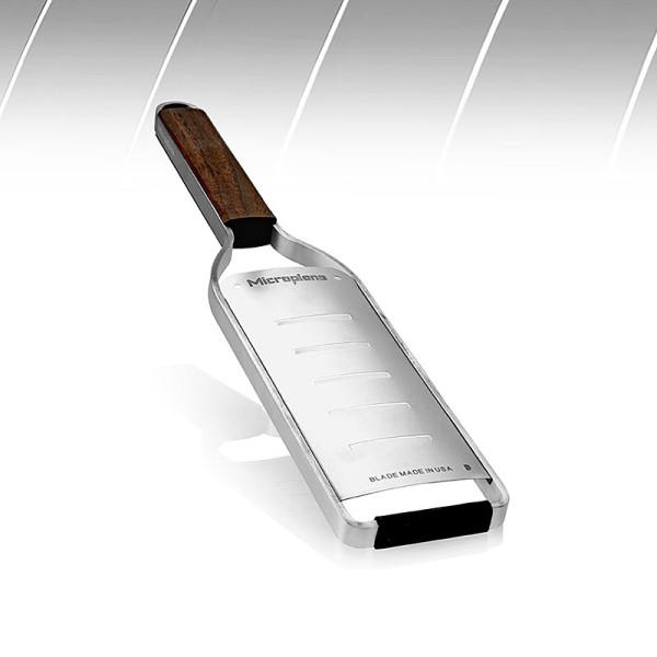 Microplane - Reibe Microplane Master Serie große Raspel (large shaver) mit Holzgriff