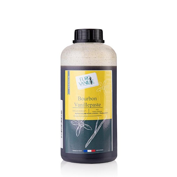 Eurovanille - Vanille Paste mit Stippen mit Alkohol