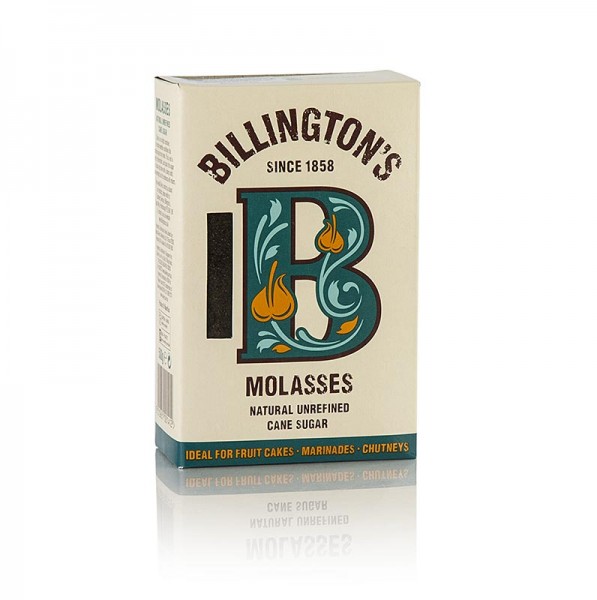 Billington´s - Molasse Zucker-Pulver dunkel Roh-Rohrzucker kräftiges Aroma Billington´s