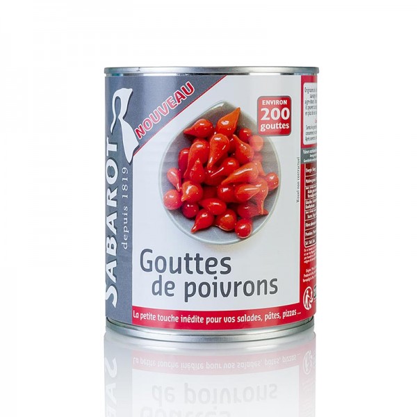 Sabarot - Paprikatropfen rot Sweety Drops Gouttes de Poivron