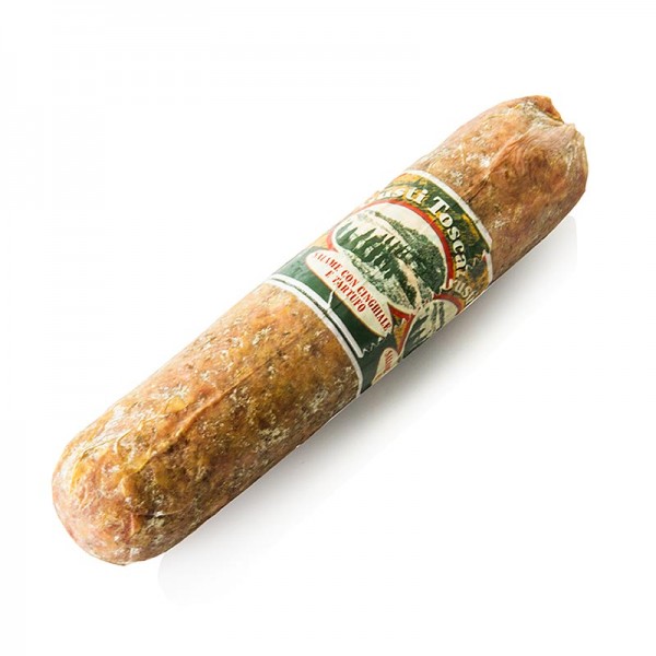Mancini - Wildschschwein Trüffel-Salami ca. 23cm ø 4cm m. Sommertrüffeln Gusti Toscani