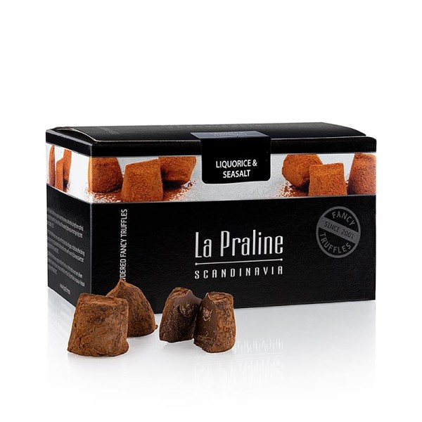 La Praline - La Praline Fancy Truffles Schokoladenkonfekt m.Lakritz/Meersalz Schweden