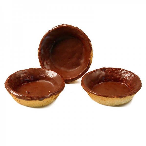 Hug - Dessert-Tartelettes rund ø 7cm H 2cm Mürbeteig/Schokoglasur