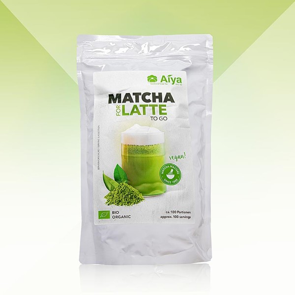 Aiya - AIYA Professionals - Matcha for Latte grüner Tee Mix BIO