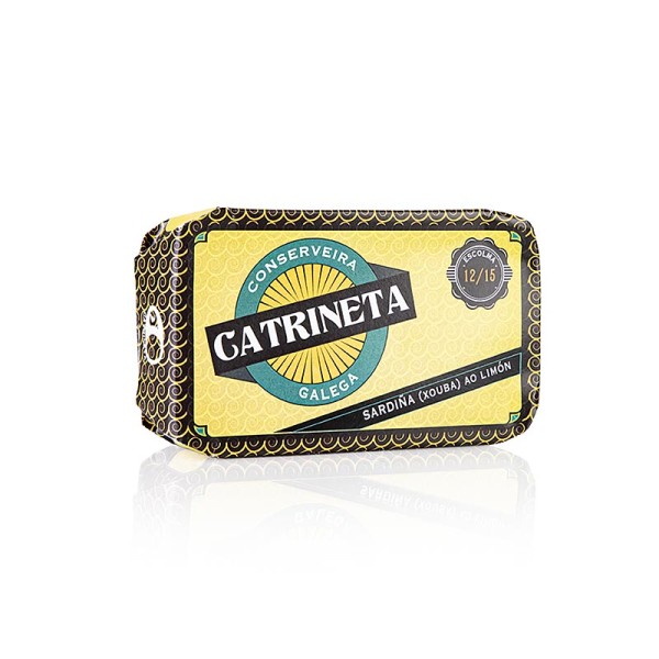 Catrineta - Sardinen ganz in Olivenöl und Zitrone sardina ao limón