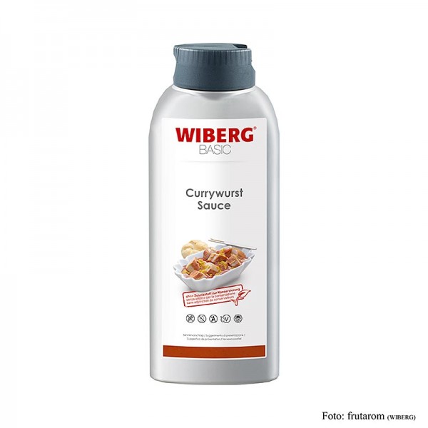 Wiberg - WIBERG BASIC Currywurst Sauce ohne Konservierungsstoffe Squeeze Flasche