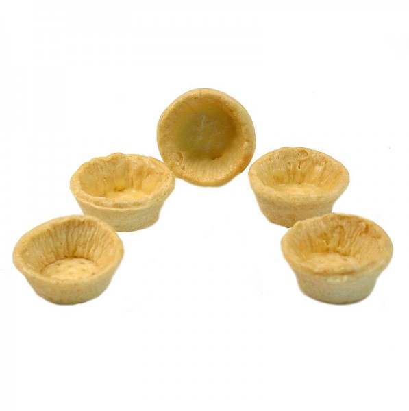 Hug - Snack-Tartelettes rund ø 4.2cm hell salzig